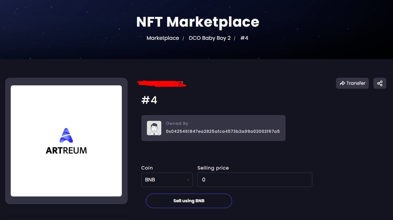 NFT Marketplace